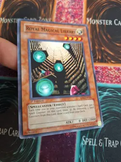 Yugioh Royal Magical Library SD6-EN010 Common 1st Edition Near Mint - Image 2