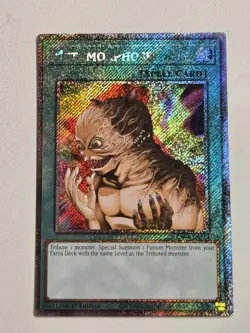 Metamorphosis RA04-EN123 Platinum Secret Rare Yugioh 1st Edition Mint PSR - Image 1