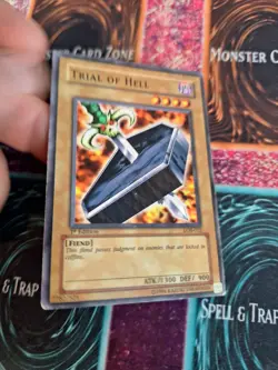 Yugioh Trial of Hell LOB-012 Common 1st Edition LP/MP - Image 2