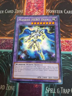 Yugioh Masked HERO Dian TOCH-EN046 Rare Unlimited Near Mint - Image 1