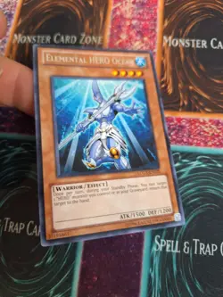 Yugioh Elemental Hero Ocean LCGX-EN025 Rare Unlimited Near Mint - Image 2