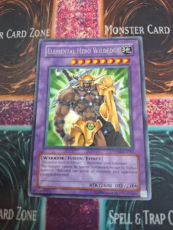 Yugioh Elemental Hero Wildedge DP03-EN010 Rare Unlimited Near Mint - Image 1