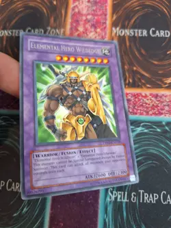 Yugioh Elemental Hero Wildedge DP03-EN010 Rare Unlimited Near Mint - Image 2