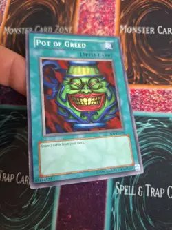 Yugioh Pot of Greed SD1-EN015 Common Unlimited Near Mint - Image 2