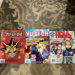3 Yugioh Magazine and Beckett 2002, 2003, 2004 Beckett book Yu-Gi-Oh lot - Image 1