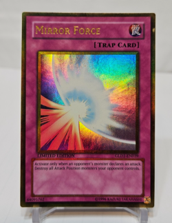 Mirror Force GLD1-EN039 Gold Rare Limited Edition Yugioh 7809 - Image 1