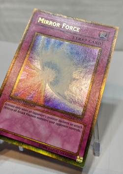 Mirror Force GLD1-EN039 Gold Rare Limited Edition Yugioh 7809 - Image 3