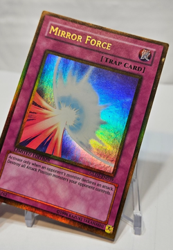 Mirror Force GLD1-EN039 Gold Rare Limited Edition Yugioh 7809 - Image 4