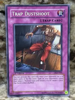 Trap Dustshoot - PGD-049 1st Edition - YuGiOh-LP - Image 1
