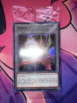 Declan & D/D/D Doom King Armageddon Token TKN5-EN035 Yugioh Box Promo Sealed - Image 2