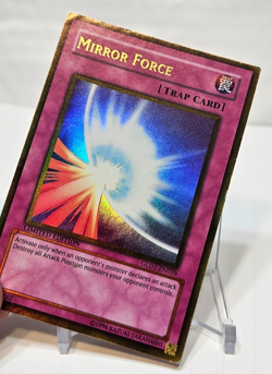 Mirror Force GLD1-EN039 Gold Rare Limited Edition Yugioh 7808 - Image 4