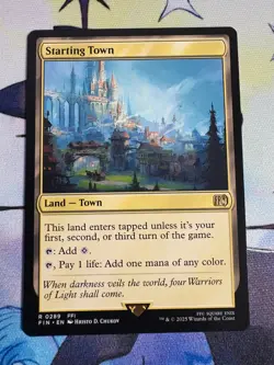 2025 MTG Final Fantasy Starting Town #289 - Image 1