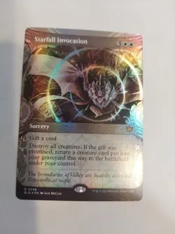 Starfall Invocation (Showcase) Bloomburrow Foil - Image 1