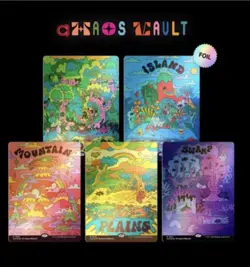 Presale Flower Power Secret Lair magic The Gathering FOIL Chaos Vault - Image 1
