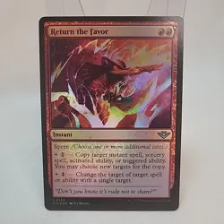 Return the Favor MTG Foil OTJ NM Near Mint Fast Shipping From Canada - Image 1
