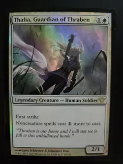 Thalia, Guardian of Thraben MP FOIL Dark Ascension MTG FREE SHIPPING - Image 1