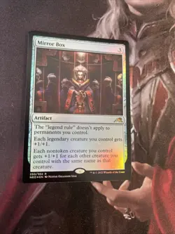 MtG Mirror Box - NM Foil - Kamigawa: Neon Dynasty - Image 1