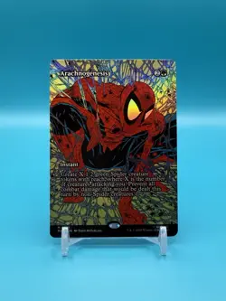 Arachnogenesis (Borderless) - Marvel Eternal-Legal (MAR) - FOIL - MTG - NM - Image 1