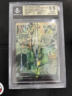 Anduril, Flame of the West Poster Art Foil Serialized #68 - Image 1