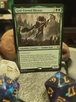 MTG God-Eternal Rhonas - Regular - War of the Spark #163/264 - Image 1