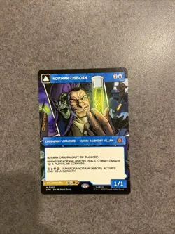 Mtg Magic Spider Man Norman Obsborn Mythic Alt Art Sp Green Goblin - Image 1