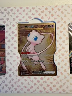 *NEW* Sealed Pokemon TCG 151 UPC Promo Set Mew 053, Mewtwo 052, Metal Mew 205 - Image 3