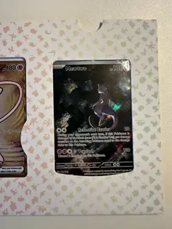 *NEW* Sealed Pokemon TCG 151 UPC Promo Set Mew 053, Mewtwo 052, Metal Mew 205 - Image 4