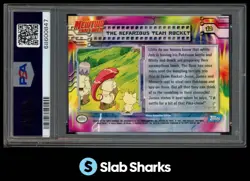 1999 TOPPS CHROME POKEMON #12 MOVIE EDITION NEFARIOUS TEAM ROCKET FOIL PSA 8 - Image 2