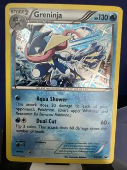 Pokemon TCG Greninja XY162 Cosmos Holo Black Star Promo LP - Image 1