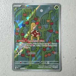 Shuckle Illustration Rare Holo 136/132 Pokemon Mega Evolution - Image 1