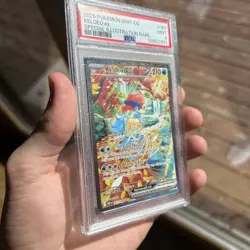 2025 POKEMON WHT EN-WHITE FLARE SPECIAL ILLUSTRATION RARE #167 KELDEO EX PSA 9 - Image 2