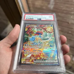 2025 POKEMON WHT EN-WHITE FLARE SPECIAL ILLUSTRATION RARE #167 KELDEO EX PSA 9 - Image 3