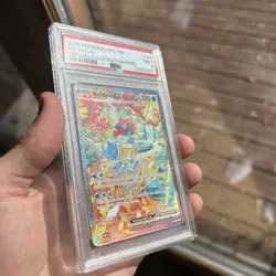 2025 POKEMON WHT EN-WHITE FLARE SPECIAL ILLUSTRATION RARE #167 KELDEO EX PSA 9 - Image 4