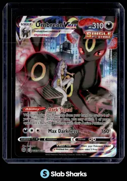 2022 POKEMON SWORD & SHIELD BRILLIANT STARS #TG23/TG30 UMBREON VM TRAINER GALLER - Image 1