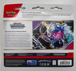 POKEMON TCG TEMPORAL FORCES 3-PACK BLISTER CLEFFA or CYCLIZAR - Image 2