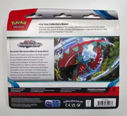 POKEMON TCG PARADOX RIFT 3-PACK BLISTER CETITAN or ARCTIBAX - Image 4