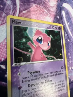 Pokemon TCG Mew 040 Black Star Promo Holo 2006 Nintendo - Image 2