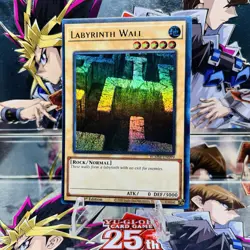 Yugioh Labyrinth Wall BLMM-EN099 Ultra Rare 1st Ed Near Mint - Image 1