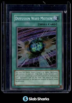 2003 YU-GI-OH! MAGICIAN'S FORCE 1ST EDITION #MFC-107 DIFFUSION WAVE-MOTION - Image 1