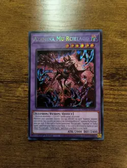 Azamina Mu Rcielago MP25-EN104 Prismatic Secret Rare 2025 Mega Pack Yugioh - Image 1