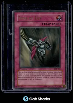 2003 YU-GI-OH! PHARAONIC GUARDIAN 1ST EDITION #PGD-105 ROPE OF LIFE - Image 1