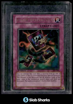 2002 YU-GI-OH! PHARAOH'S SERVANT 1ST EDITION #PSV-006 CHAIN DESTRUCTION - Image 1