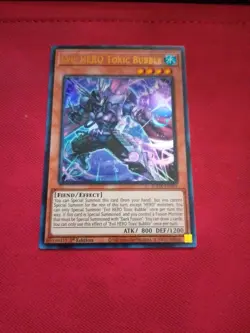 Yu-Gi-Oh! Evil HERO Toxic Bubble SUDA-EN001 Ultra Rare - Image 1