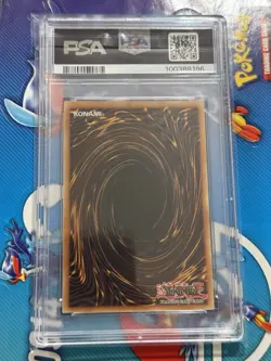 2024 YU-GI-OH! LDK2 #ENK01 Blue-Eyes White Dragon Red Spark #ENK01 PSA 9 - Image 2