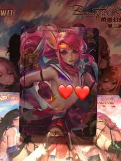 League Of Legends Anime Waifu Sexy Goddess Story Doujin Card - Image 1