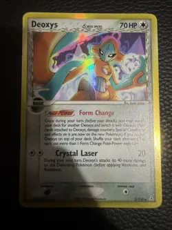 Deoxys Ex Holon Phantoms 5/110 Pokemon Card Holo Rare 2006 NM - Image 1