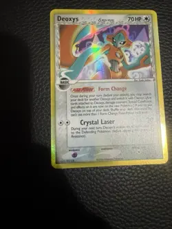 Deoxys Ex Holon Phantoms 5/110 Pokemon Card Holo Rare 2006 NM - Image 3