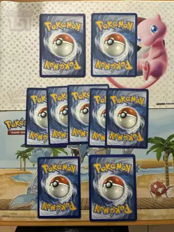 Pokemon Card Full Art Alt Art Promo Jumbo Fire Tag Team Espeon & Deoxys - Image 2