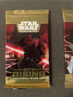 Star Wars Trading Card Game - Sith Rising Booster Packs Lot Of 8 - Image 4