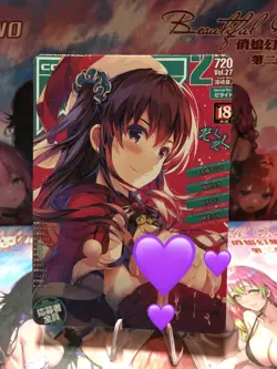 Christmas Waifu CCG Goddess Story Double Sided Anime Card Waifu Card Holo - Image 2